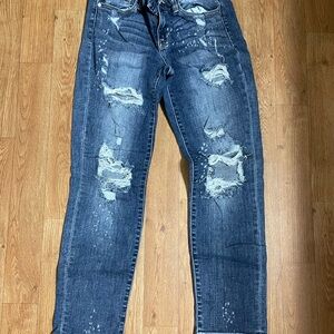 Distressed Judy Blue Jeans